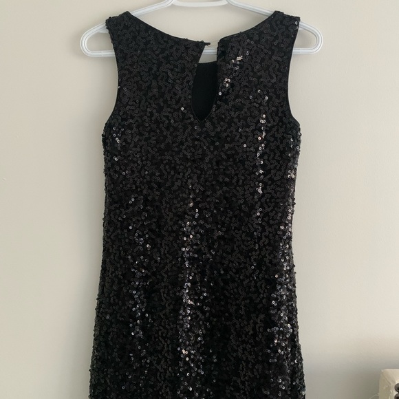 H&M Black Sequin Mini Dress - Picture 2 of 4
